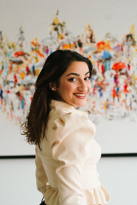 Portret beeld van Amira al Rawi