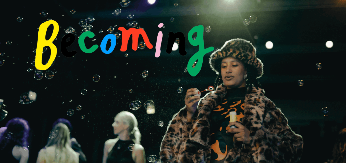 Speler becoming met LOGO