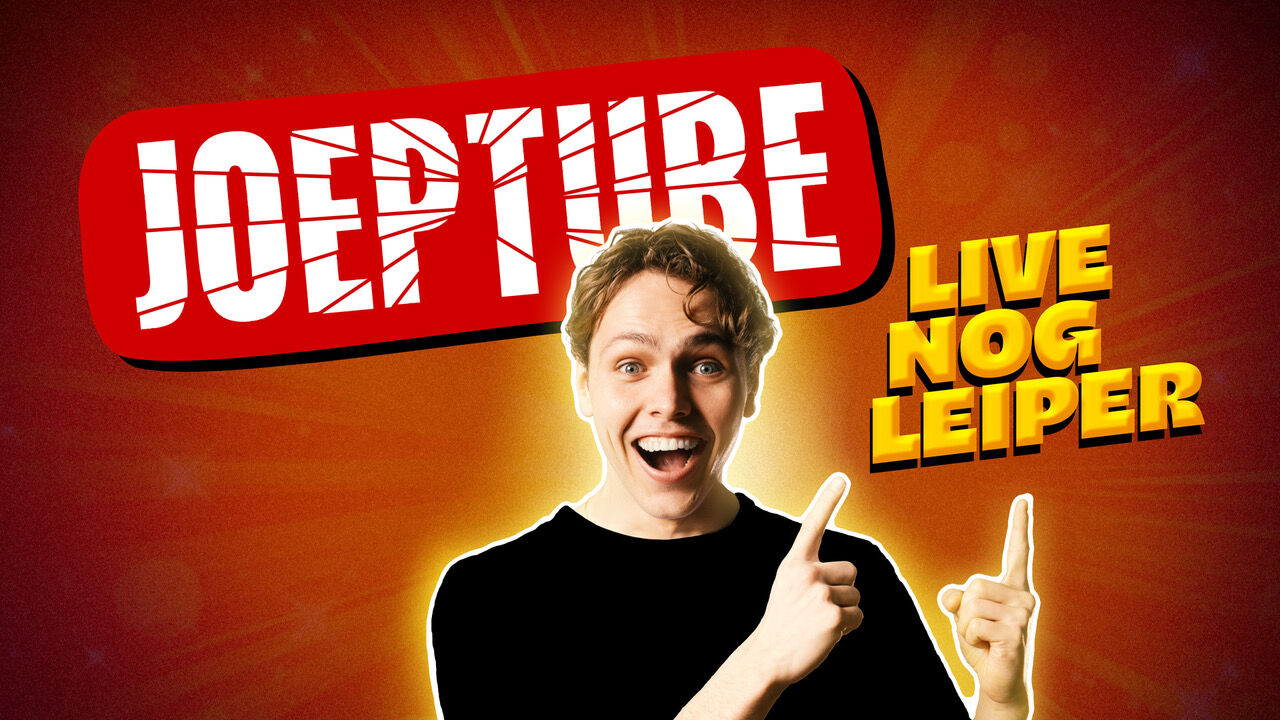 Jongen wijst naar de tekst Live Nog Leiper