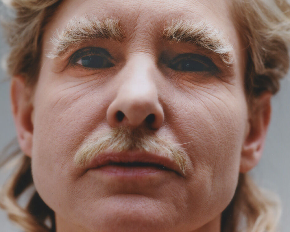 Close-up van een gezicht