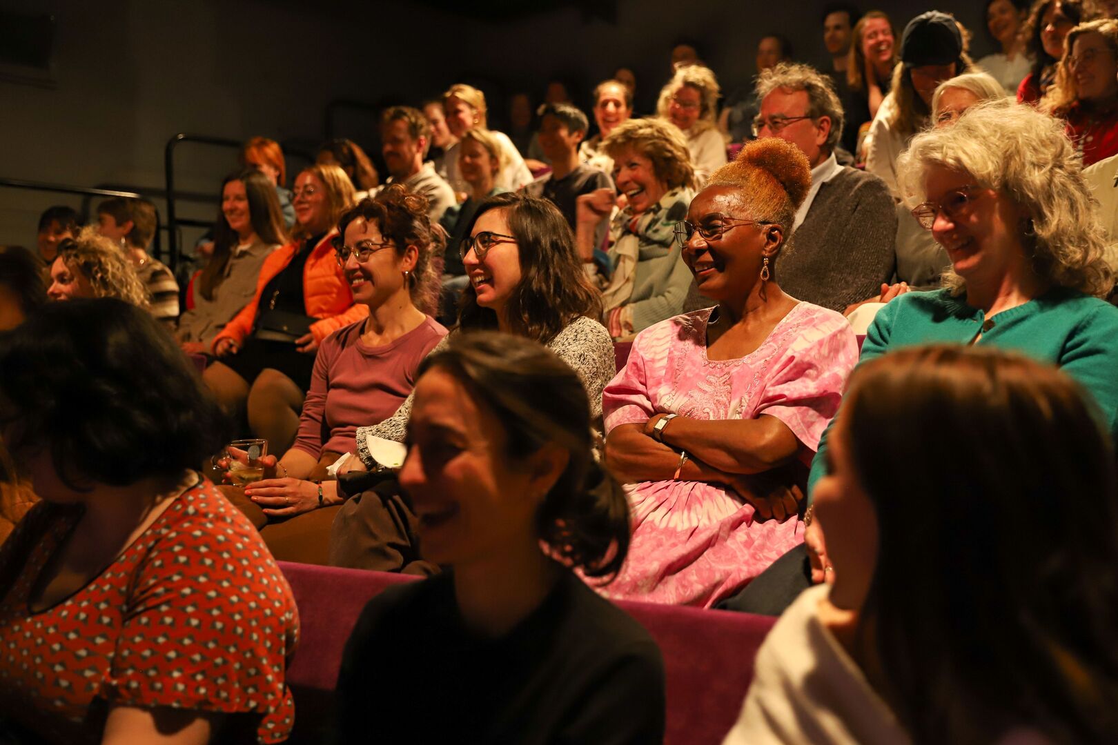 Publiek bij een Soula storytelling night