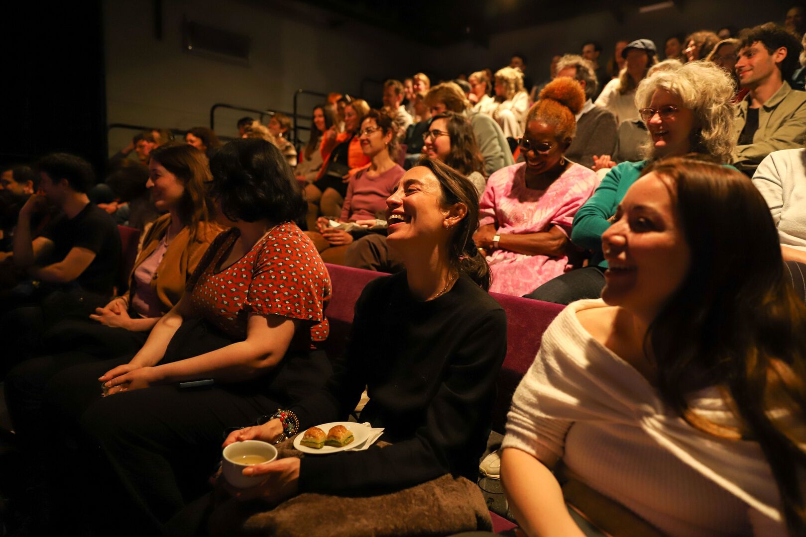 Publiek bij een Soula storytelling night